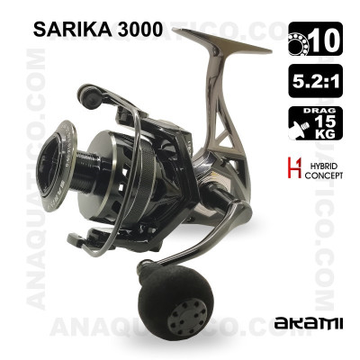CARRETE AKAMI SARIKA 3000