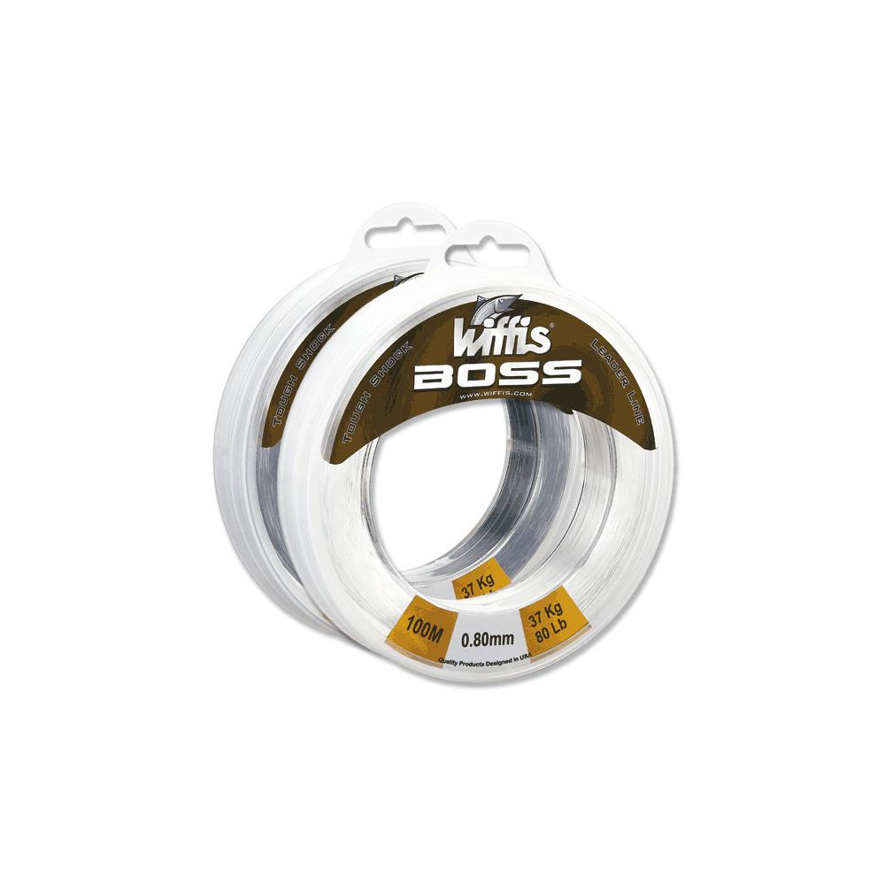WIFFIS BOSS 100MT 37KG/80LBS CLEAR 0 80