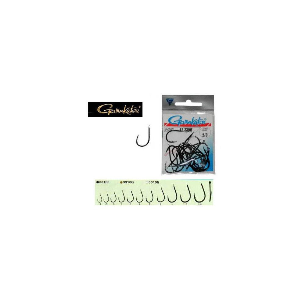 ANZUELO GAMAKATSU LS-3310 BLACK  2