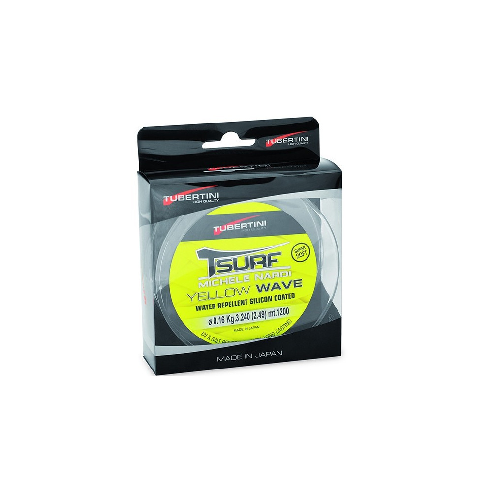 HILO TUBERTINI TSURF YELLOW MT  1200M  D   0 18MM