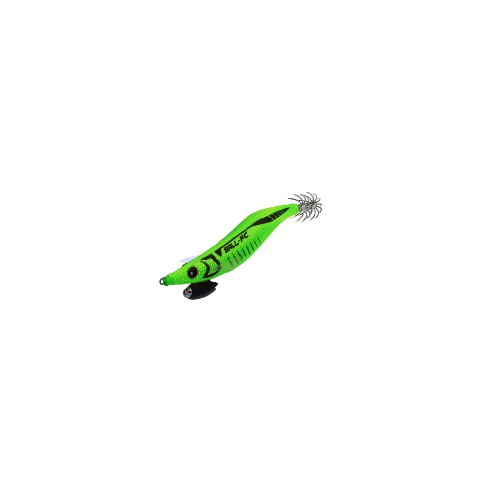 JIBIDEVON BALLISTIC FULL COLOR EGI 3 5 FLUO GREEN