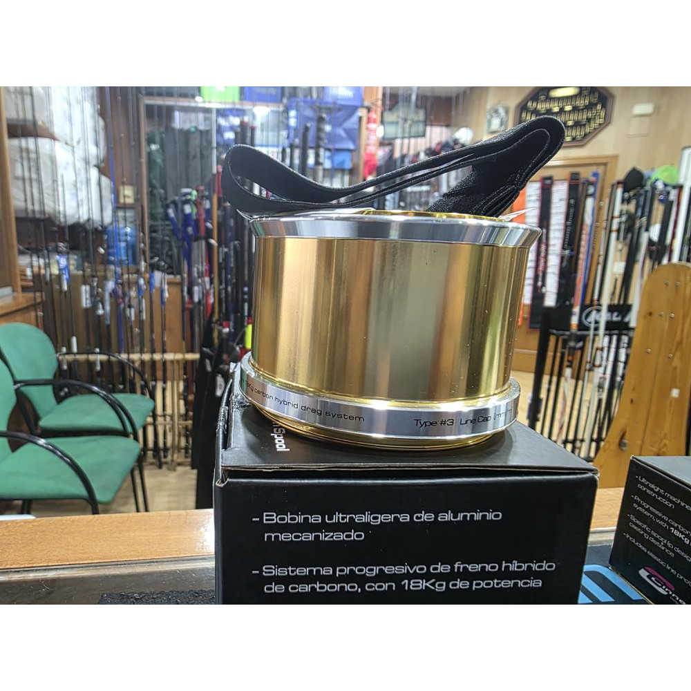 BOBINA RAYCAST III ALU COMPETICION SPOOL TYPE 3