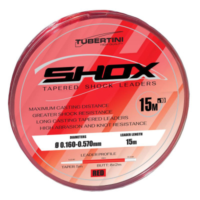 SHOX TAP SHOCK LEAD RED 15M*10 0 18-0 57