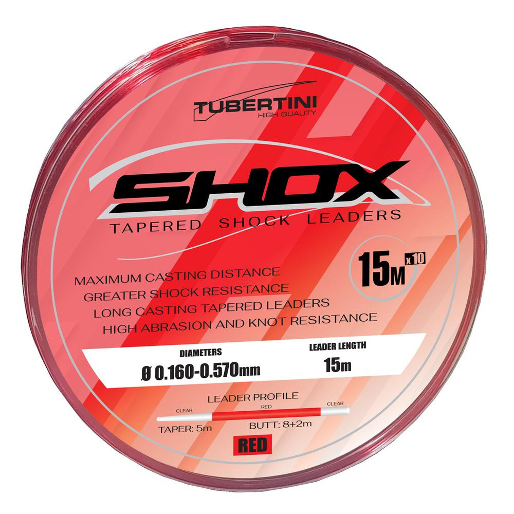 SHOX TAP SHOCK LEAD RED 15M*10 0 20-0 57