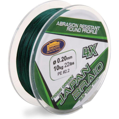 4X JAPAN BRAID MOSS GREEN 0 10MM