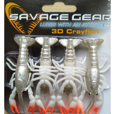 SEÑUELO SG LB 3D CRAYFISH 8CM 4G F GHOST