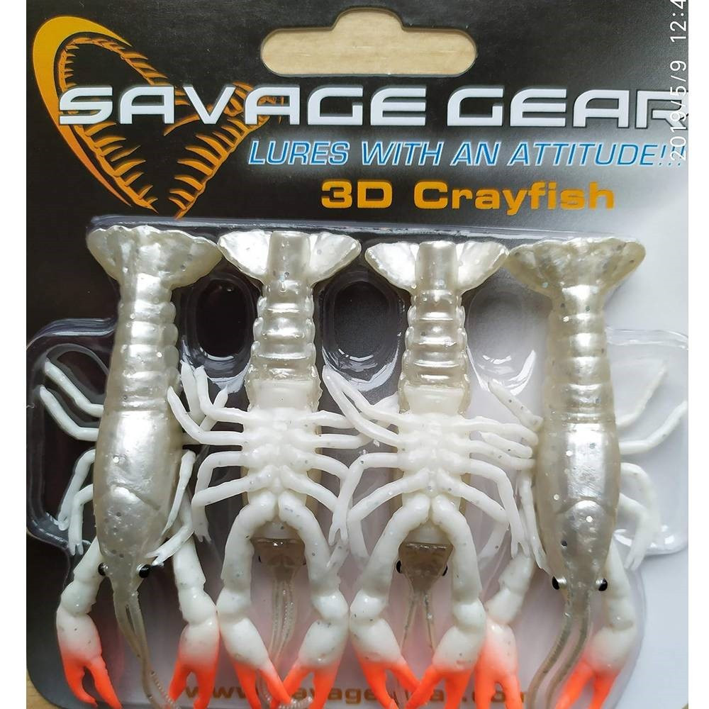 SEÑUELO SG LB 3D CRAYFISH 8CM 4G F GHOST