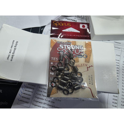 ROLLING STRONG SPARUS INOX BLACK NIKEL 1/0